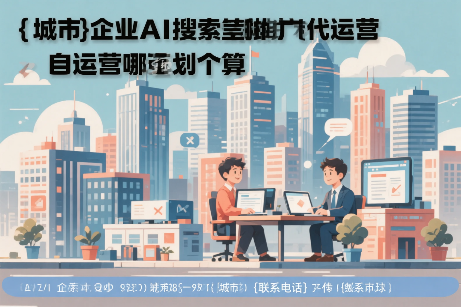 乐东企业AI搜索推广代运营和自运营哪个更划算