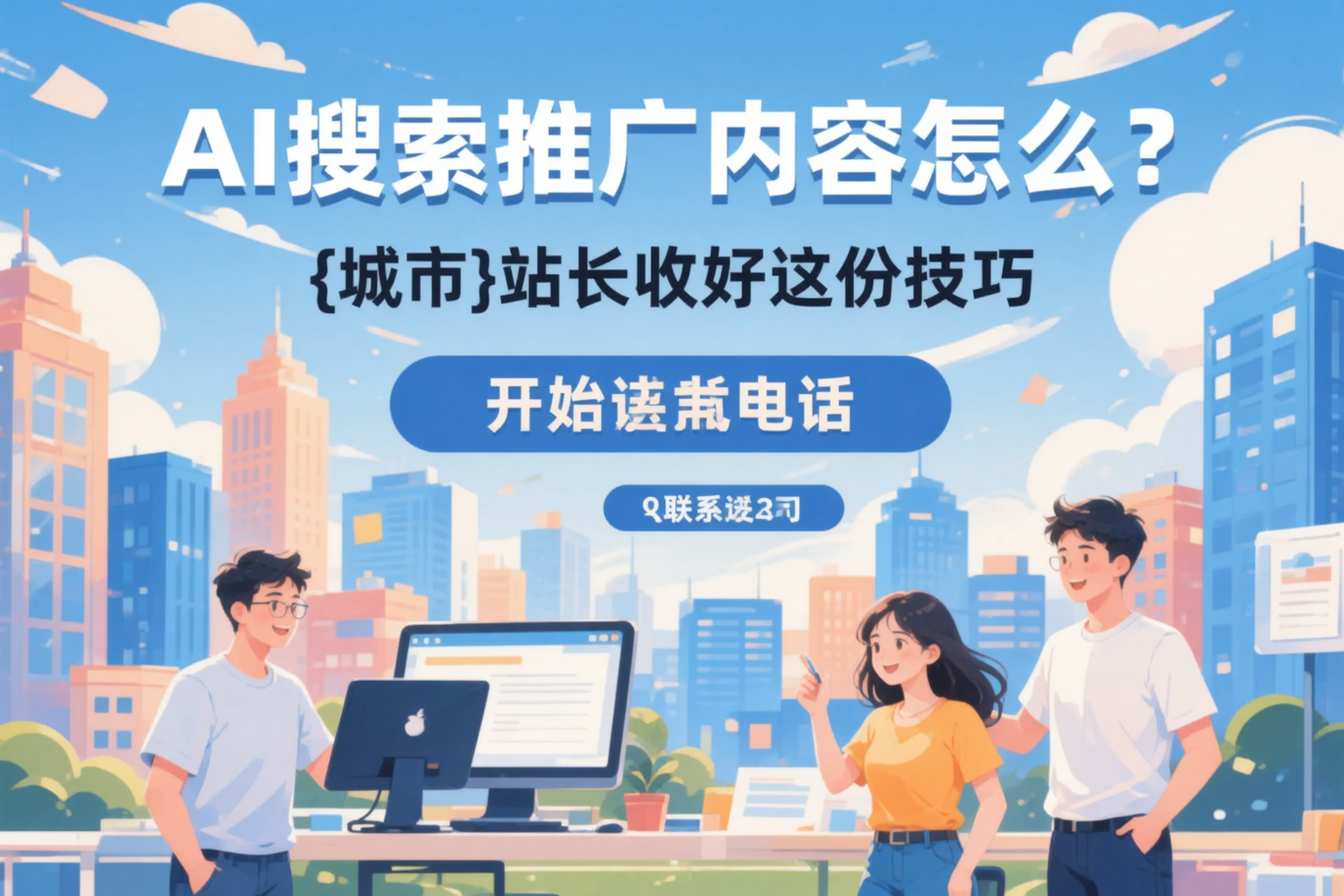 AI搜索推广内容怎么写?乐东站长收好这份技巧