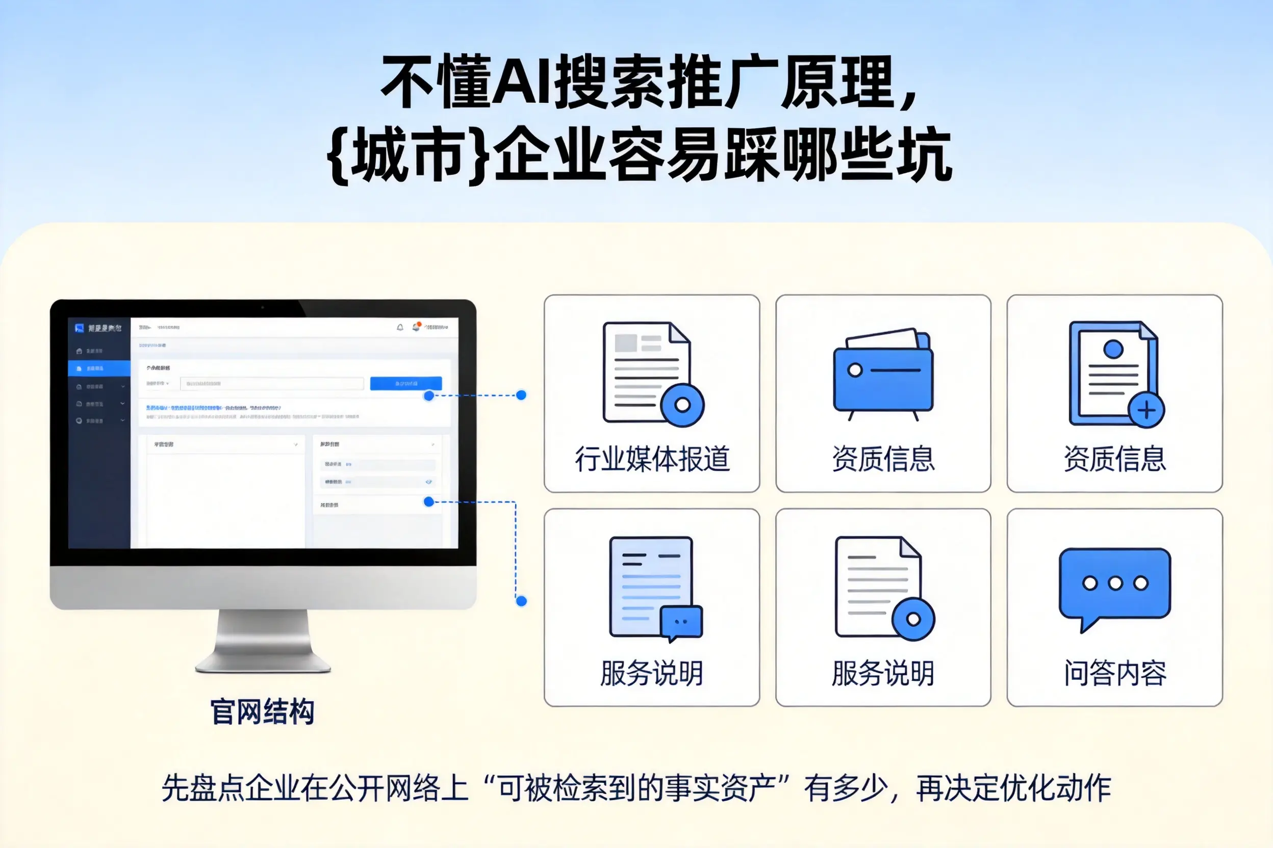 不懂AI搜索推广原理,乐东企业容易踩哪些坑