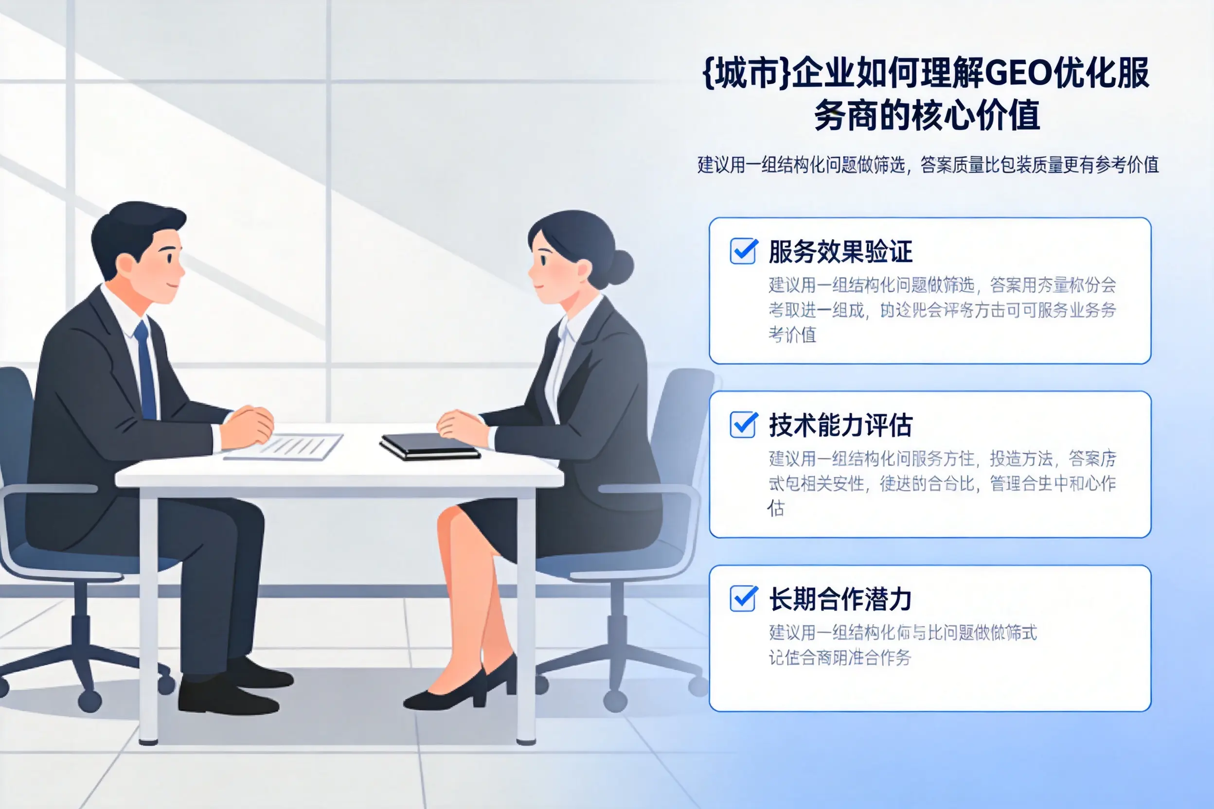 乐东企业如何理解GEO优化服务商的核心价值