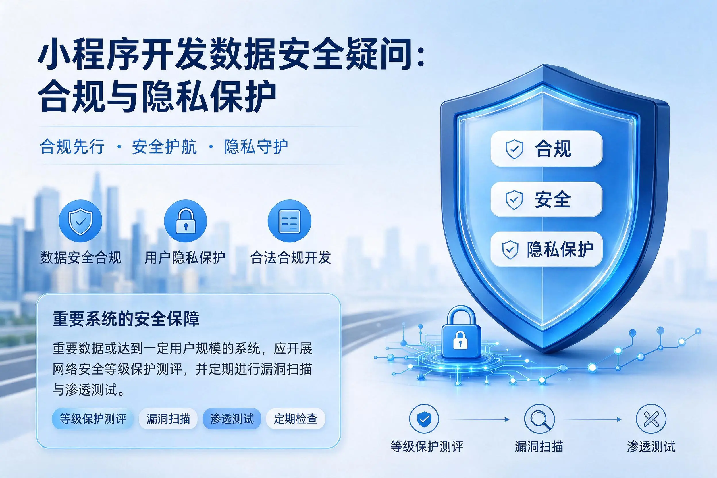 乐东小程序开发数据安全疑问：合规与隐私保护